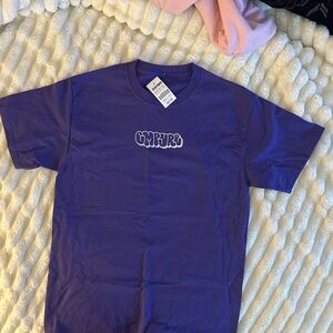 Zumiez Purple and white empyre streetwear t-shirt